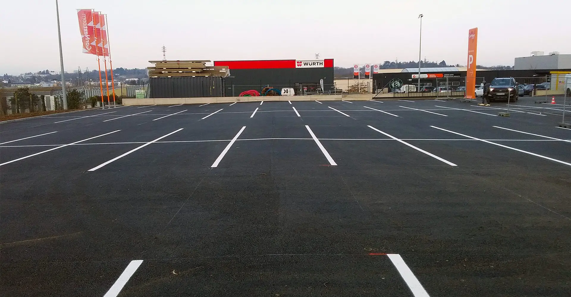 aménagement parking
