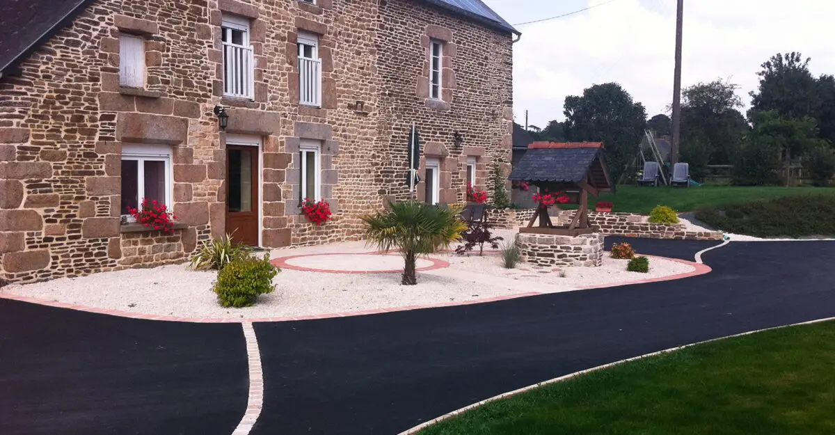 aménagement cours maison